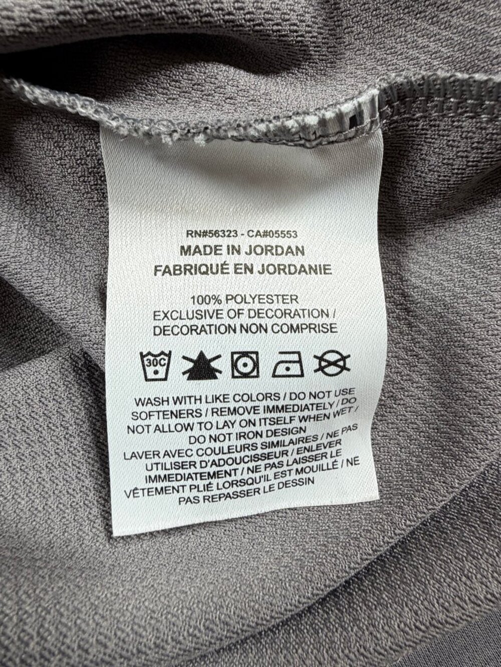 Nike Mens Dri-FIT Breathe 1/4 Zip Long Sleeve Training Shirt Gray S - Picture 4 of 5